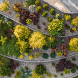 Jardin réalisé par un paysagiste grâce à un logiciel 3D