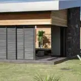 Habiller sa façade de maison avec des volets coulissants design