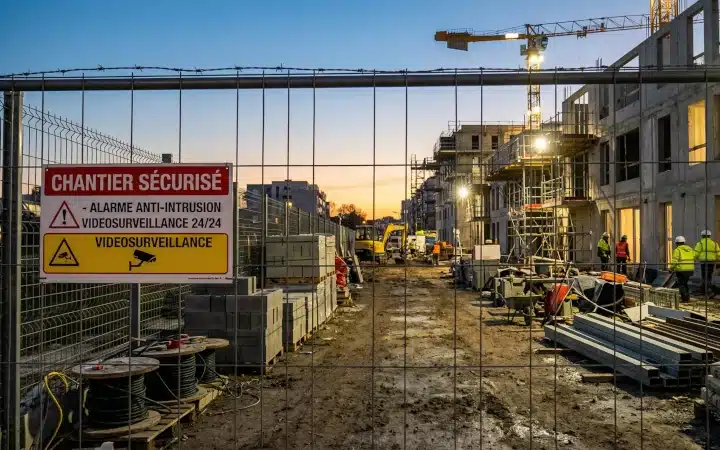 Vol sur un chantier - prévention, responsabilités et solutions de couverture